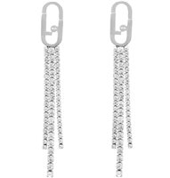 Earrings Liu Jo Woman Sparkly in Steel LJ1969 - LJ1969